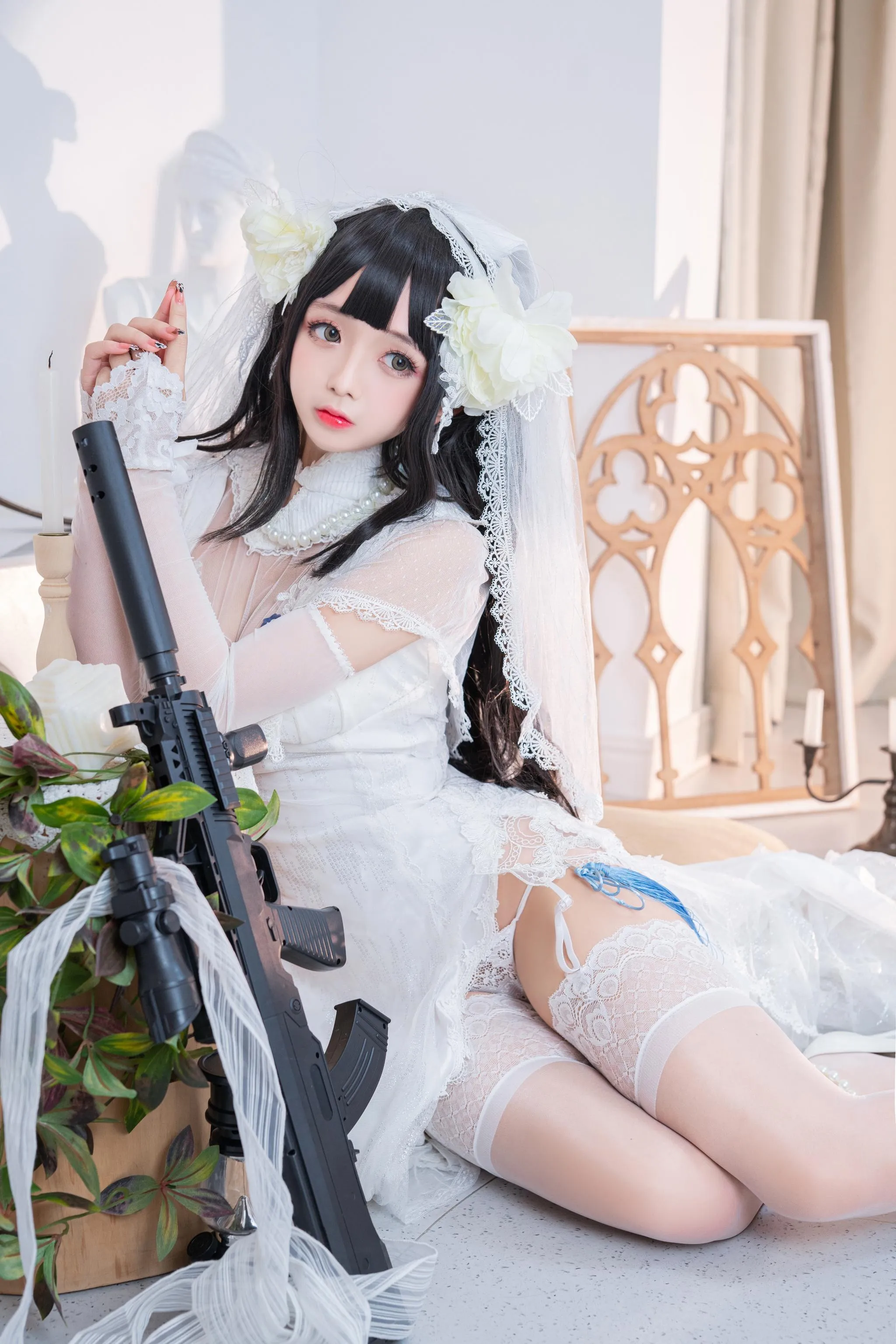 日奈娇 – NO.31 95式婚纱 [52P]插图2